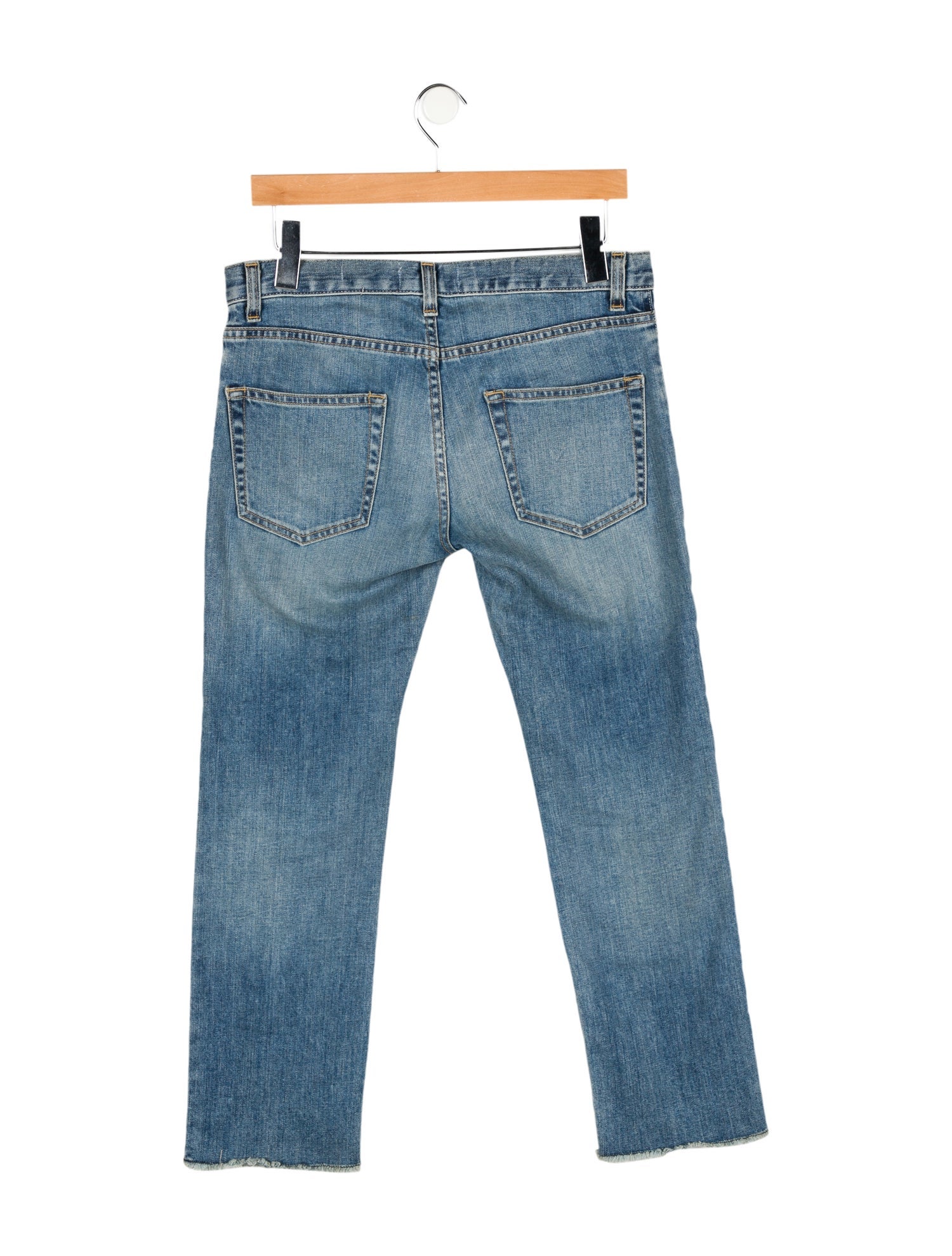 Nili Lotan High-Rise Straight Leg Jeans
